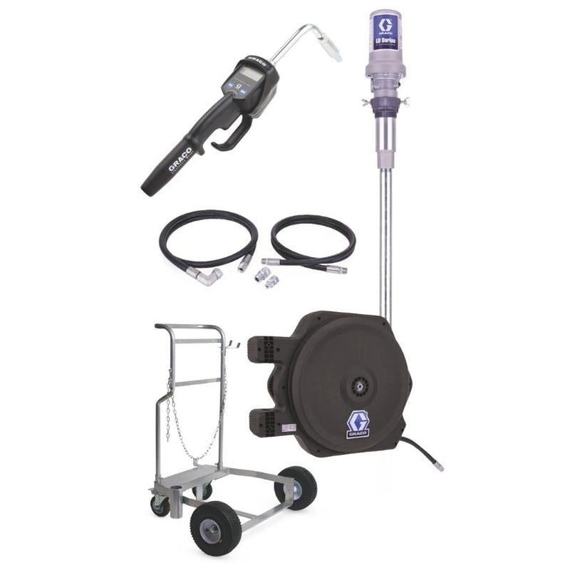 GRACO LD Series 3:1 Mobile Oil Pump Package Manual Meter Type - GO Industrial - 24H751