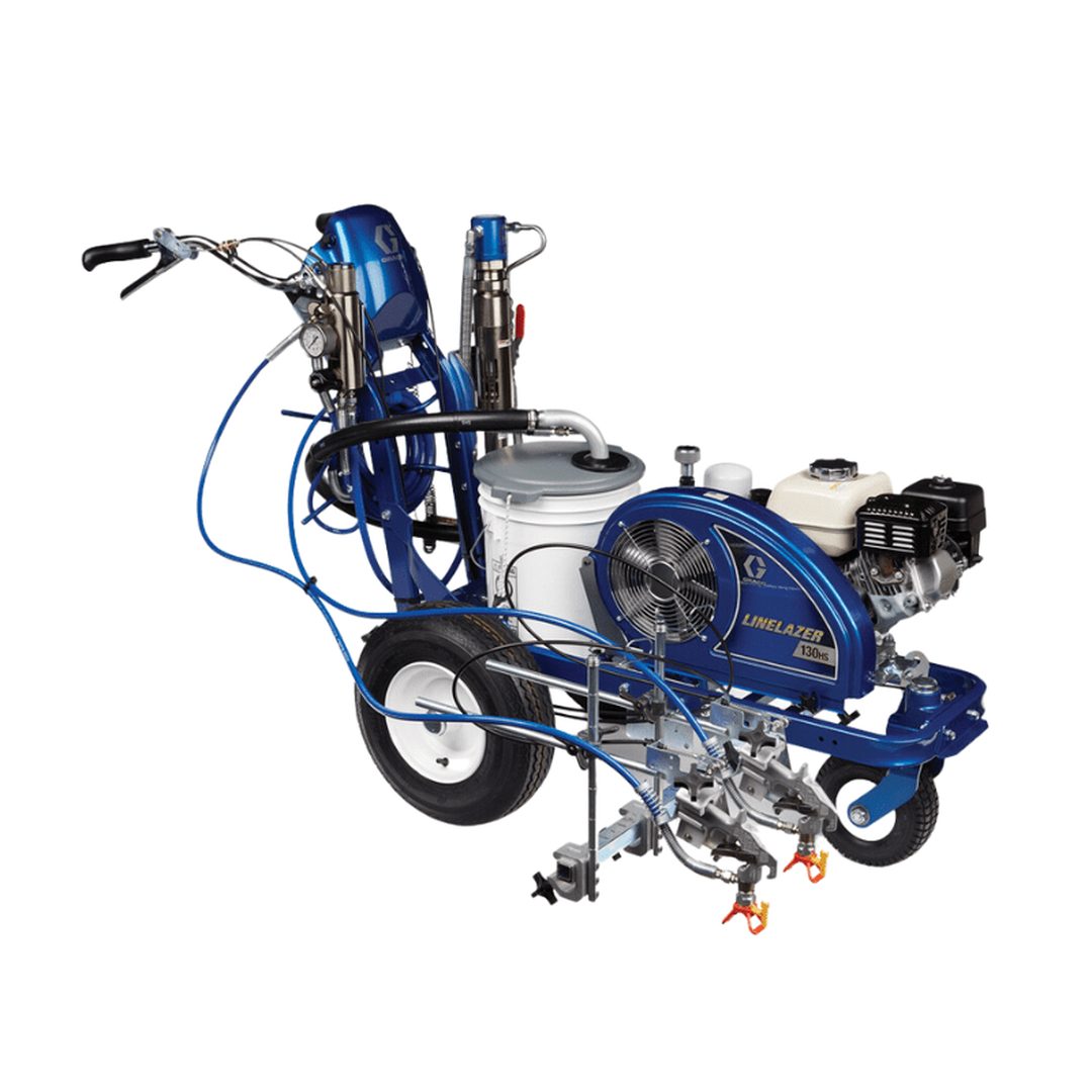 GRACO LineLazer 130HS Standard Series Airless Line Striper 2 Manual Guns - GO Industrial - 17H448