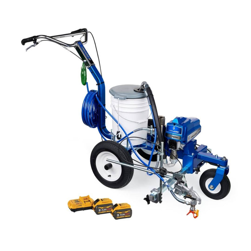 GRACO linelazer ES 3400 battery powered airless line striper