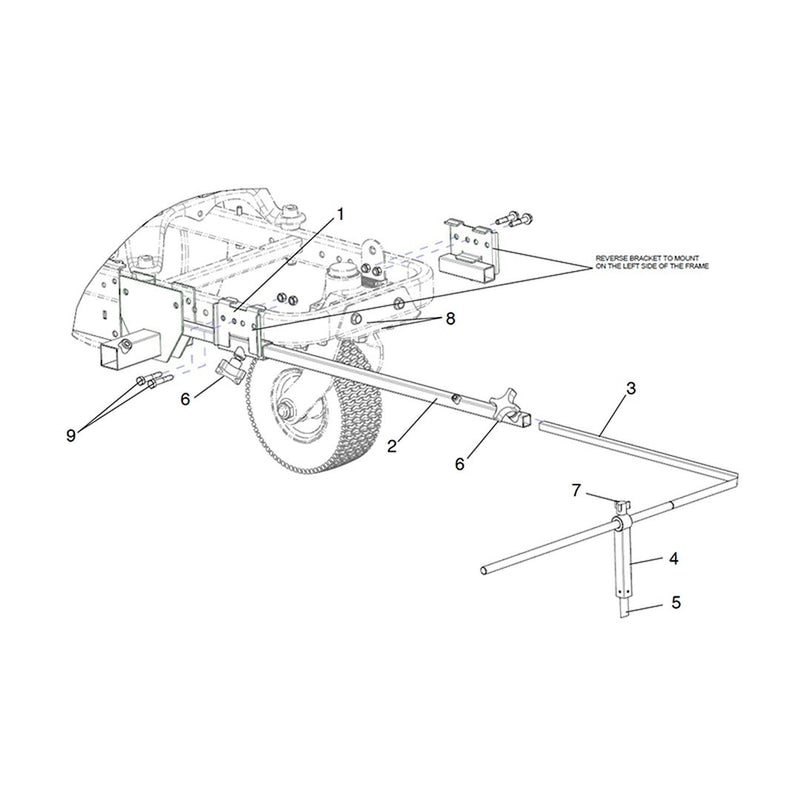 GRACO LineLazer V 12.2m Retractable Pointer Kit - GO Industrial - 25A620
