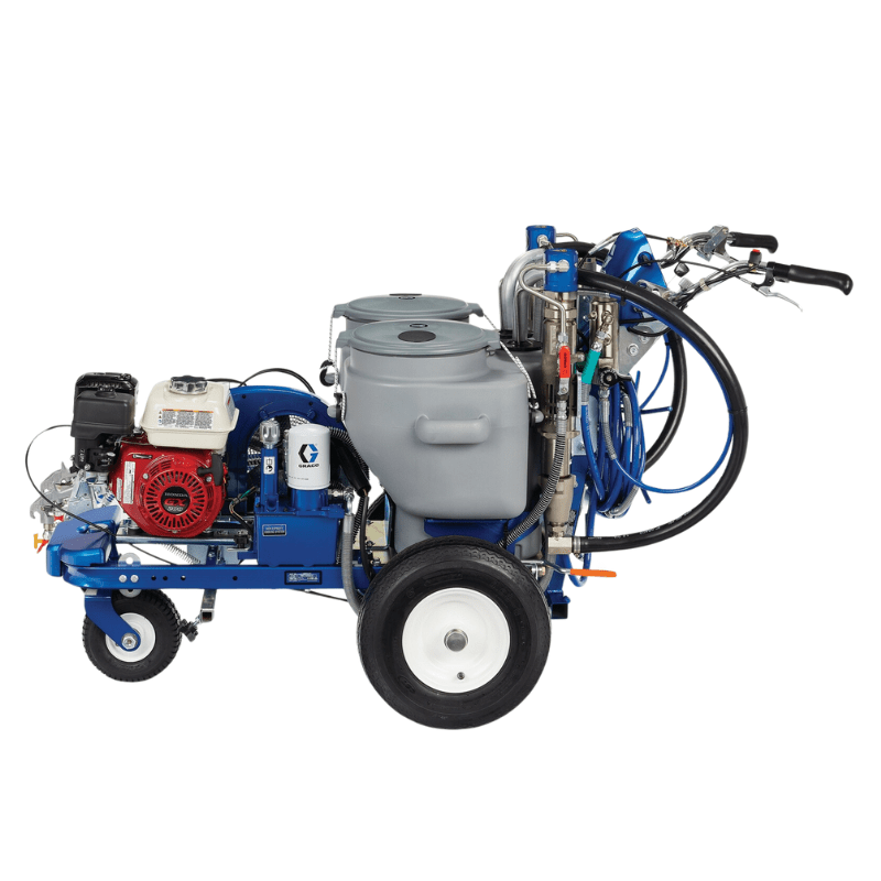 GRACO LineLazer V 200DC HP Automatic Series Dual Colour Airless Line Striper - GO Industrial - 17Y269