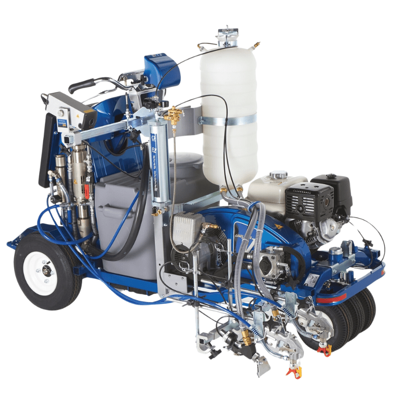 GRACO LineLazer V 250SPS HP Reflective Series Airless Line Striper with LazerGuide 3000 - GO Industrial - 25D345