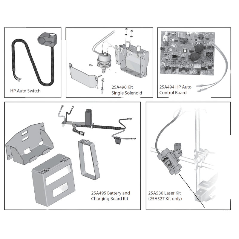 GRACO LineLazer V Automatic Gun Upgrade Kit - GO Industrial - 25A527