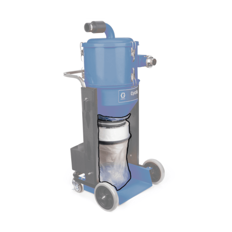 Graco Longopac Bag for LazerVac 550 and Cyclone LP (20m Long) - GO Industrial - 17W295