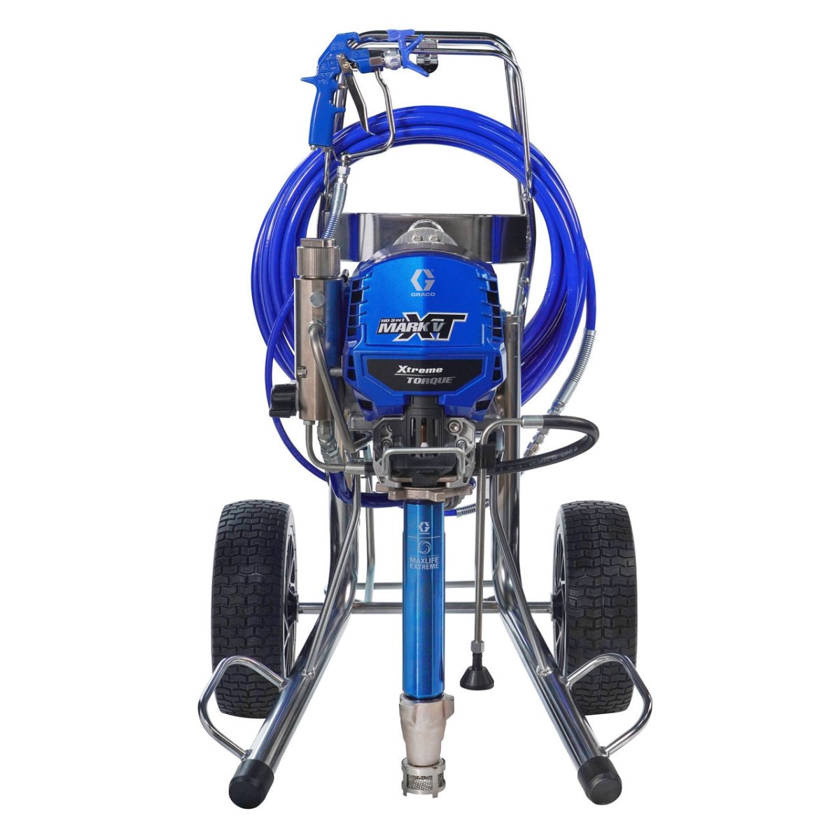 GRACO Mark V XT HD 3 - in - 1 ProContractor Series Hi - Boy Electric Airless Sprayer - GO Industrial - 19F724