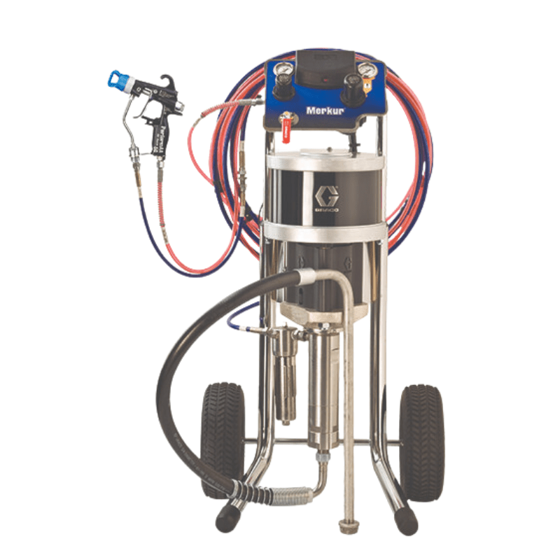 GRACO Merkur 18:1 Cart Mount Fluid Flow Pump - GO Industrial - G18C01