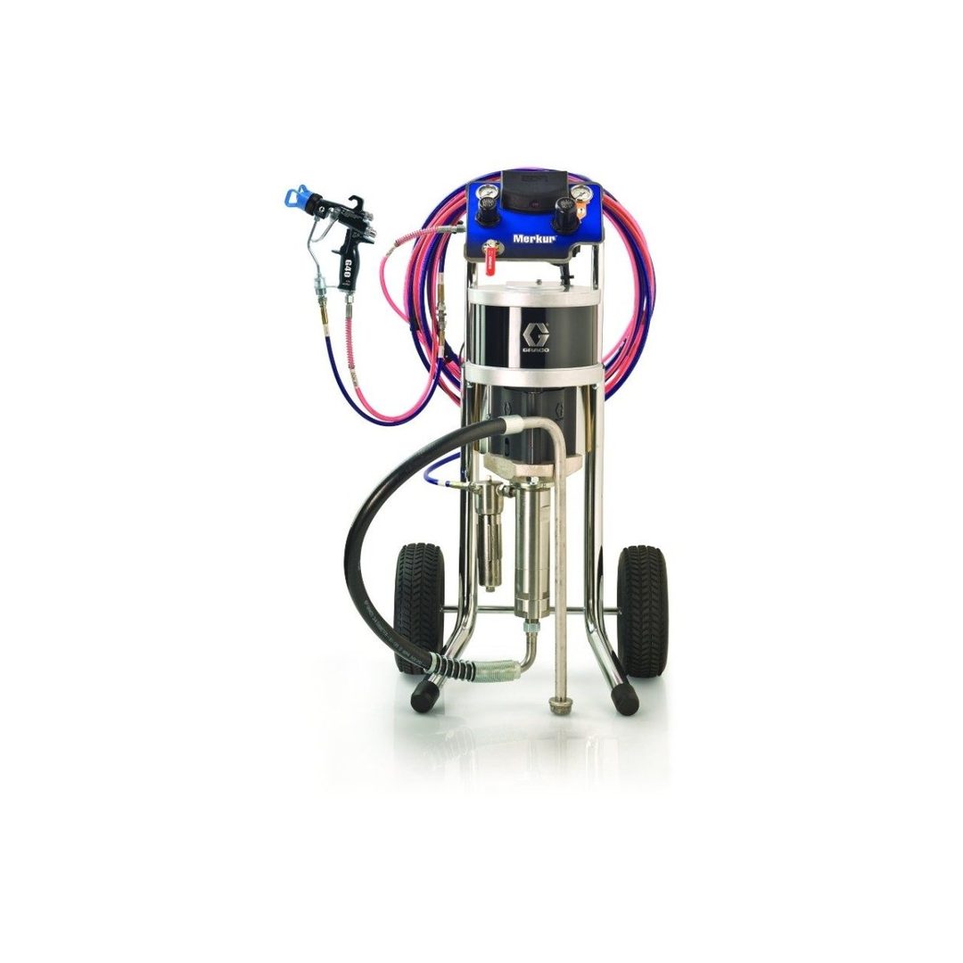 GRACO Merkur 48:1 Cart Mount Fluid Flow Pump - GO Industrial - G48C01