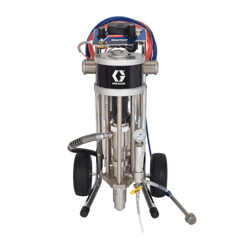 GRACO Merkur Bellows 24:1 Cart Mount Ratio Electrostatic Package - GO Industrial - G24B33
