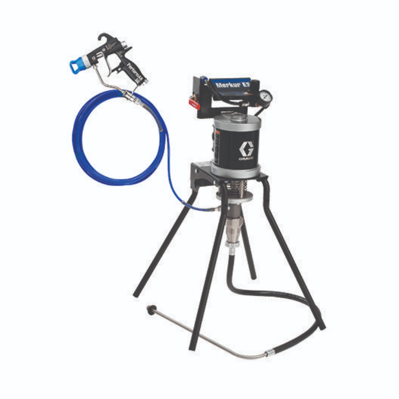 GRACO Merkur ES 30:1 Wall Mount Airless Package - GO Industrial - 24F154