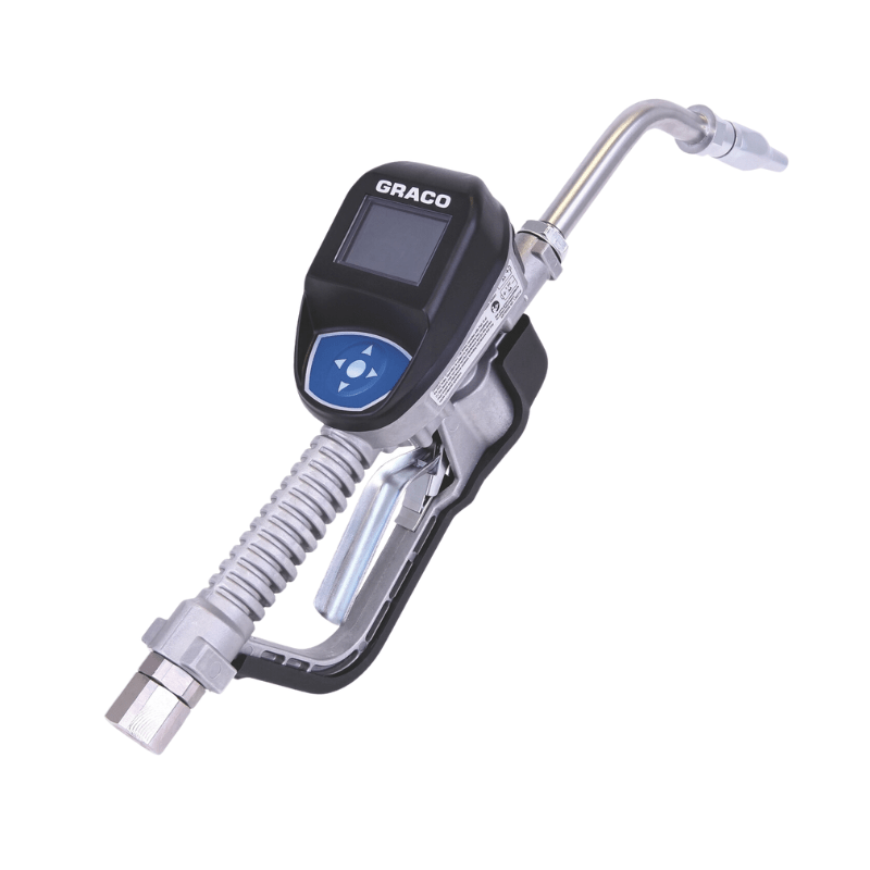 GRACO Pulse Metered Dispense Valve with 3/4" Rigid Nozzle for Oil Applications - GO Industrial - 25M329