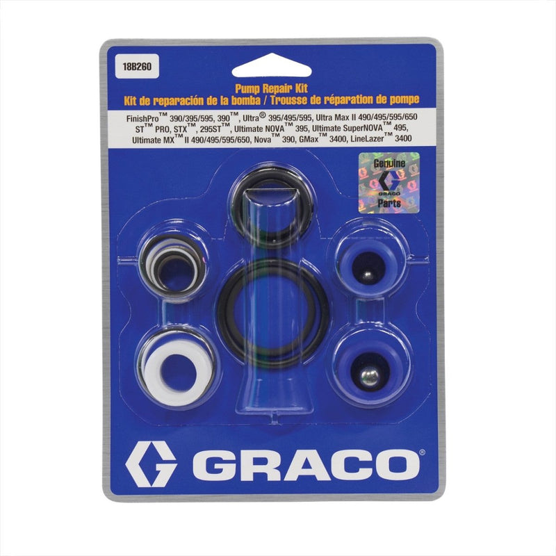 GRACO Pump Repair Kit to suit a Range of Graco Sprayers - GO Industrial - 18B260