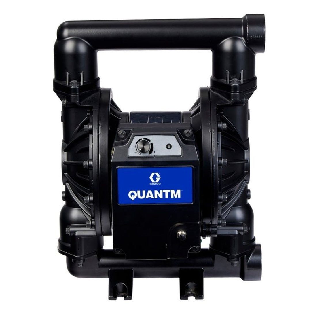 GRACO QUANTM i120 2" BSPT Aluminum Electric Diaphragm Pump - GO Industrial - TE120 - 0074