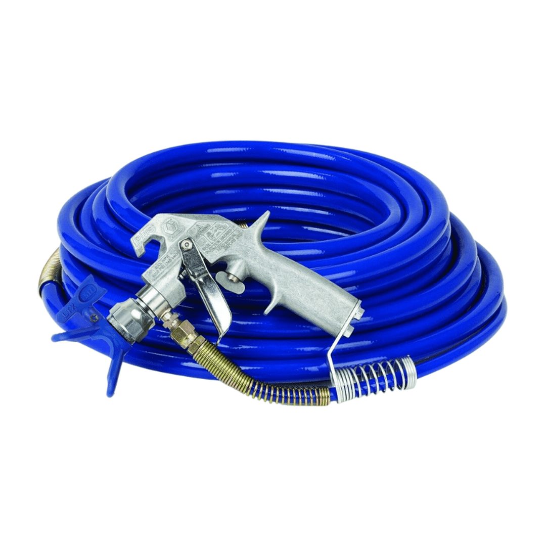 GRACO Spray Gun Airless Flex Plus Gun with Hose, RAC X 517 HandTite Guard and Whip Hose - GO Industrial - 287095