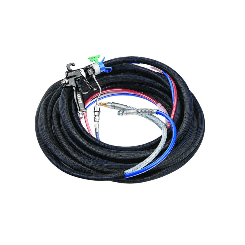 GRACO Spray Gun G40 Air - Assisted with RAC X Tip and 50ft Super - Flex Hose Set - GO Industrial - 24U891