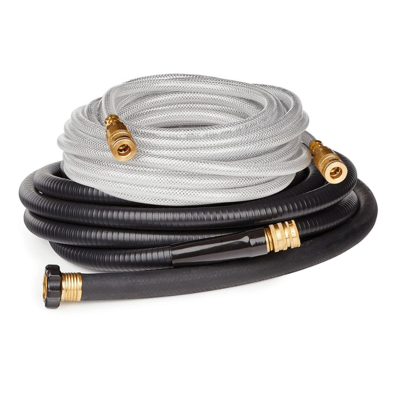 GRACO Super - Flex Material and Air Hose Assembly with Quick Connects, 30 ft 9 m - GO Industrial - 241423