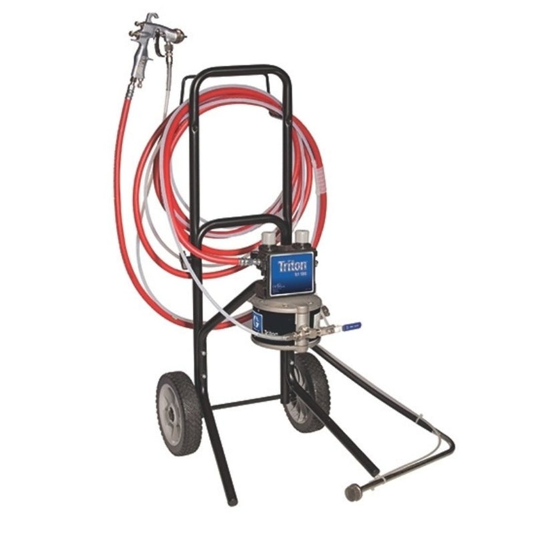 GRACO Triton Alum Spray Package Conventional Gun For Wood - GO Industrial - 289640