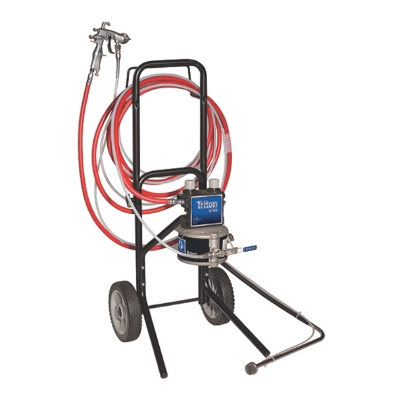 GRACO Triton Alum Spray Package AirPro Conventional Gun - GO Industrial - 233482