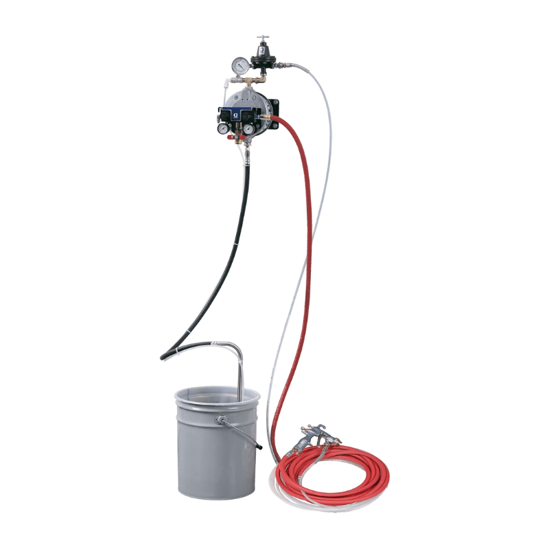 GRACO Triton Alum Spray Package AirPro Conventional Gun - GO Industrial - 233489