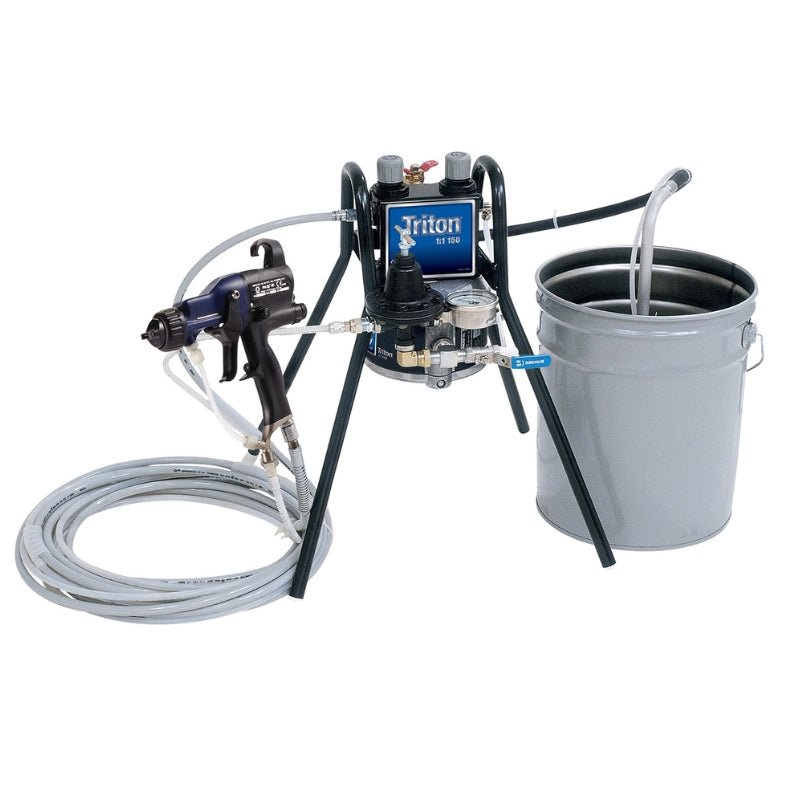 GRACO Triton Alum Spray Package Pro Xp40 Electrostatic Gun - GO Industrial - 233741