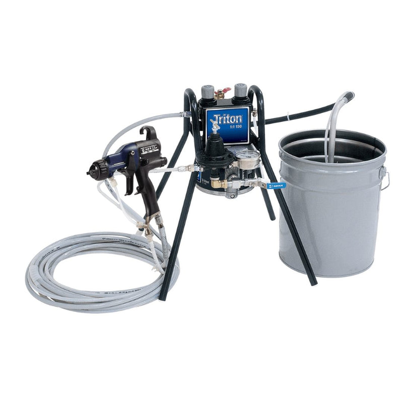 GRACO Triton Alum Spray Package Pro Xp85 Electrostatic Gun - GO Industrial - 289631