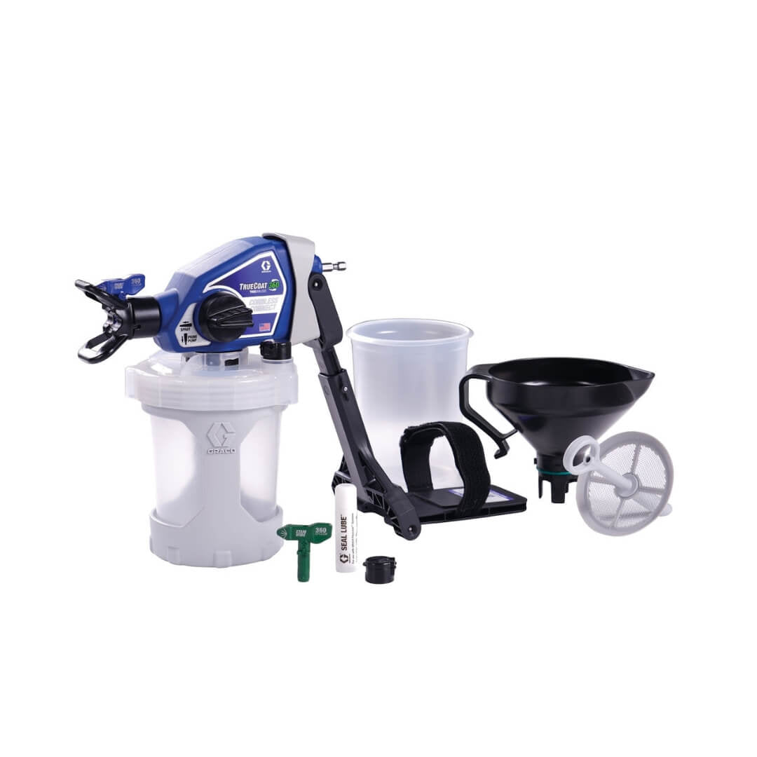 GRACO TrueCoat 360 Cordless Connect TrueAirless Paint Sprayer - GO Industrial - 26D360