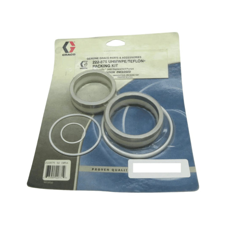 GRACO UHMWPE and PTFE Packings Repair Kit - GO Industrial - 222875