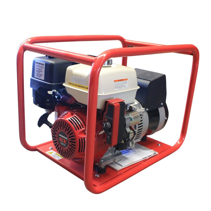GO7000E 8kVA Honda Electric Start Portable Generator - GO Industrial - GO7000E