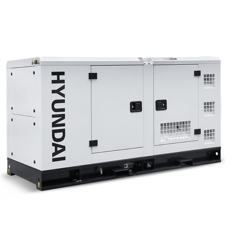 GO22KSEM Hyundai 27.5kVA Industrial Standby Generator - GO Industrial - DHY22KSEM