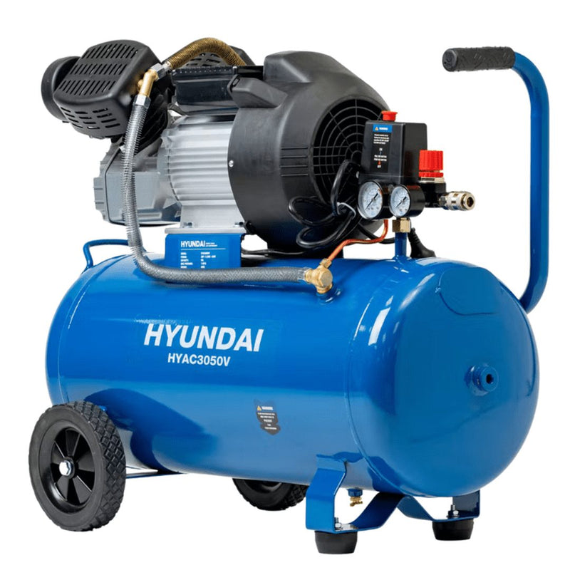 Hyundai HYAC3050V 3HP Portable Air Compressor - GO Industrial - HYAC3050V
