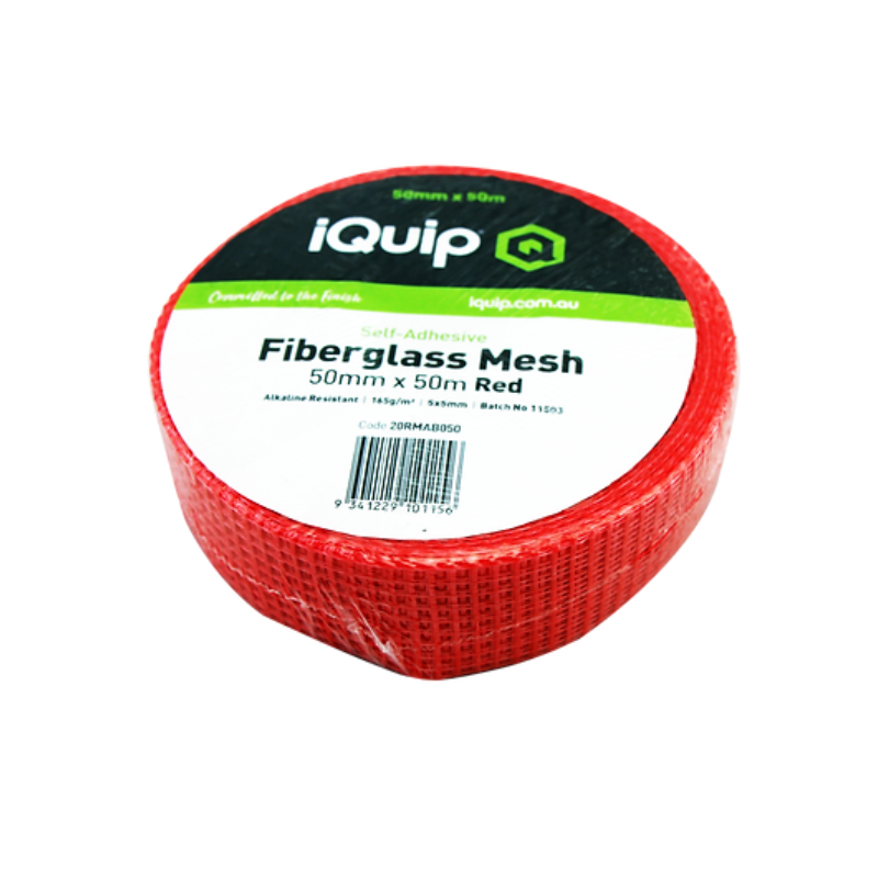 iQuip Fiberglass Render Mesh Adhesive 200mm X 50M