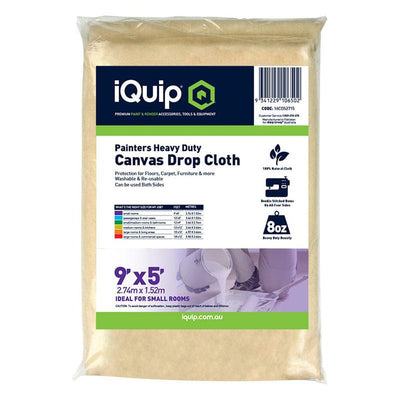 IQUIP Canvas Drop Sheet 8oz Heavy Duty
