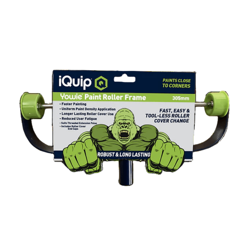IQUIP End Caps to Suit iQuip Yowie Roller Frames - 2 Piece Header - GO Industrial - 22YEC2