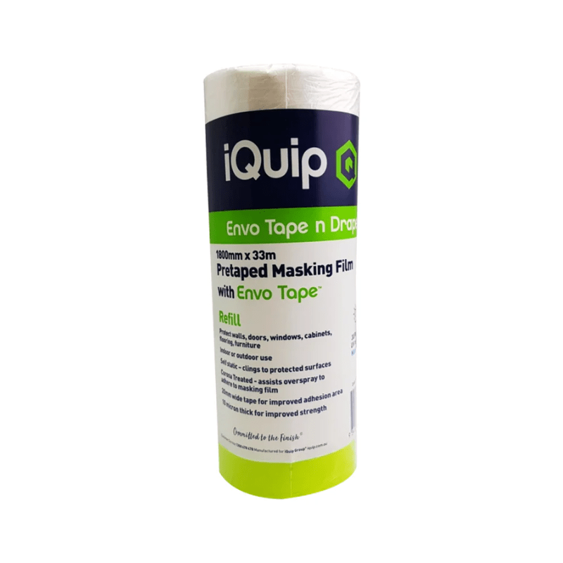 IQUIP Envo Pretaped Masking Film Refill 650mm x 33M - GO Industrial - 16TMSE065033
