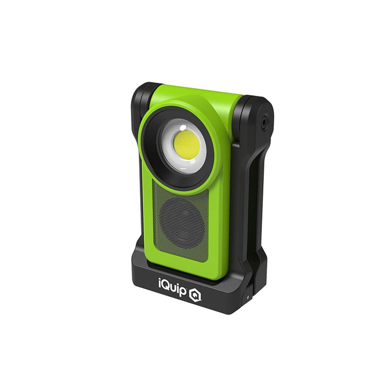 IQUIP iBeamie LED Rechargeable Light with Speaker - GO Industrial - 18LB10S