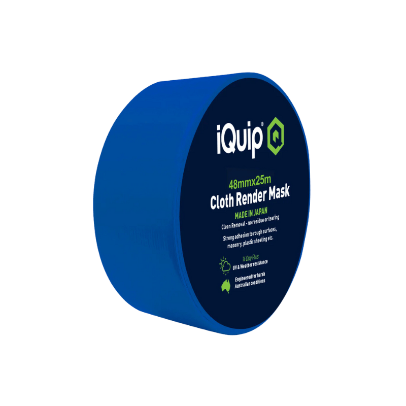 IQUIP Japanese Cloth Render Masking Tape 48mm x 25M - GO Industrial - 16JCT48*1