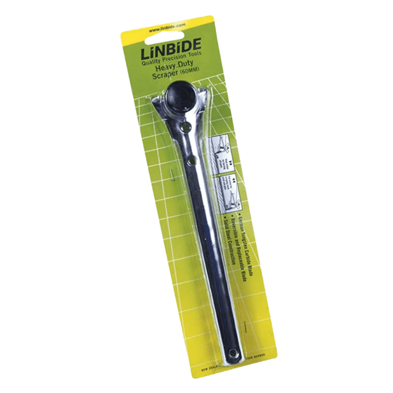 IQUIP Linbide Tungsten Carbide Long Scraper with 60mm Blade - GO Industrial - 22GP60HD