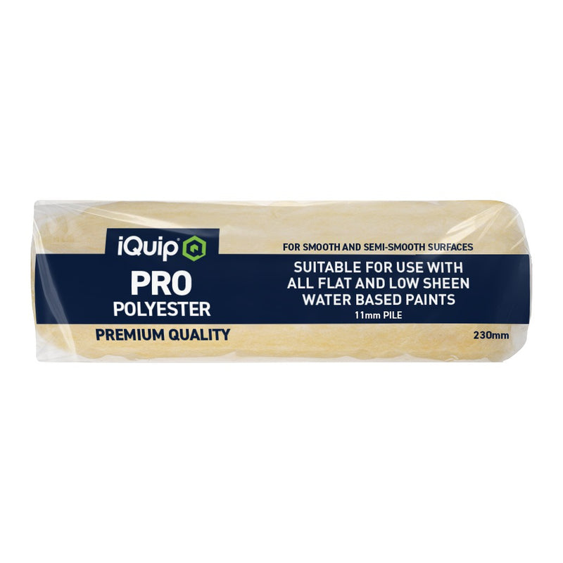 iQuip PRO Polyester Paint Roller Sleeve 230mm 11mm Nap Single Sleeve 22PRO23011