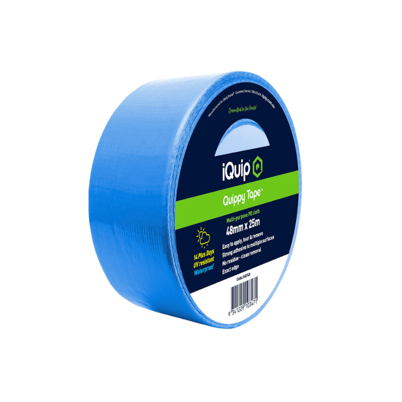 IQUIP Quippy Tape - 48mm x 25M - GO Industrial - 16QT48*1