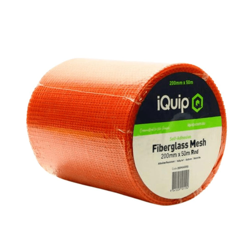 IQUIP Render Mesh Adhesive 200mm x 50m 10x10 - GO Industrial - 20RMAG050X