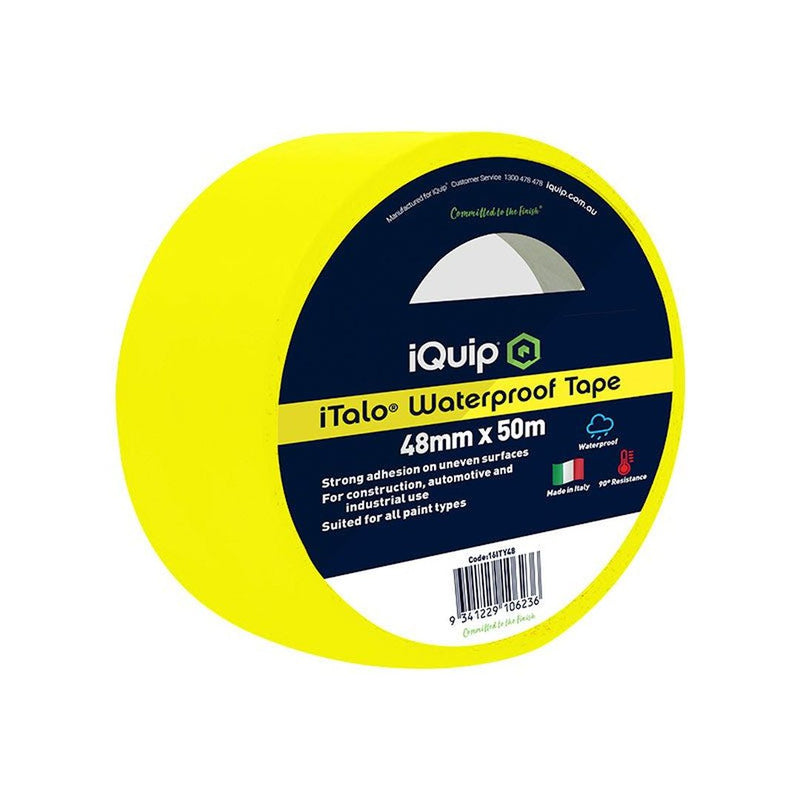 IQUIP iTalo Waterproof Masking Tape 48mm x 50M - GO Industrial - 16ITY48
