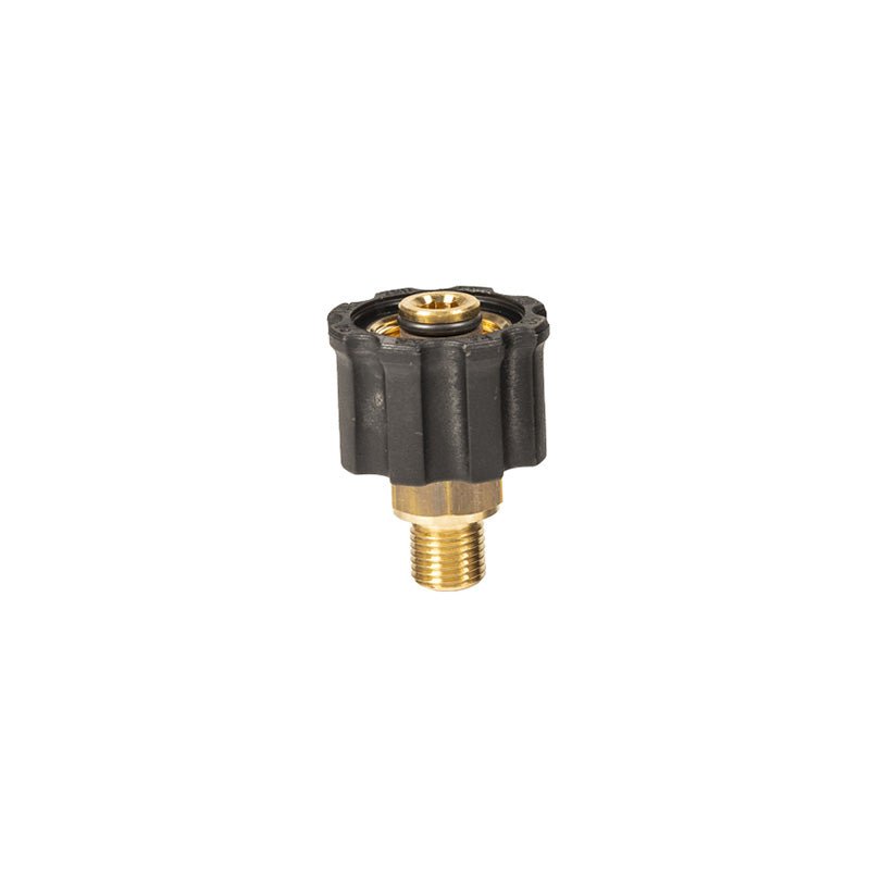 JETWAVE M22 Black AR1 Screw Coupling & Nipple - GO Industrial - 26025030