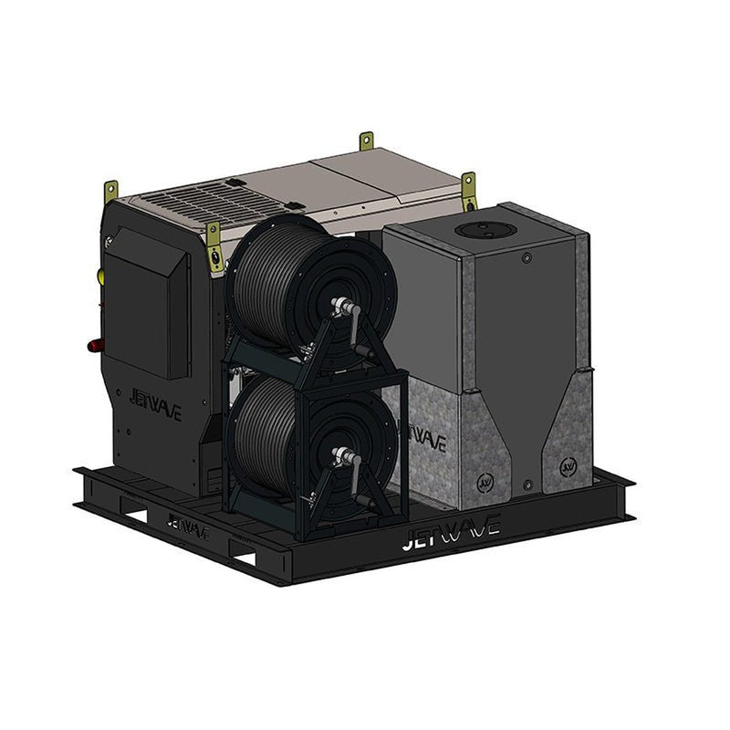 JETWAVE Senator G2D 345 - 16 Cube Pressure Washer Trailer - GO Industrial - CW5000 - 16DG2 CUBE