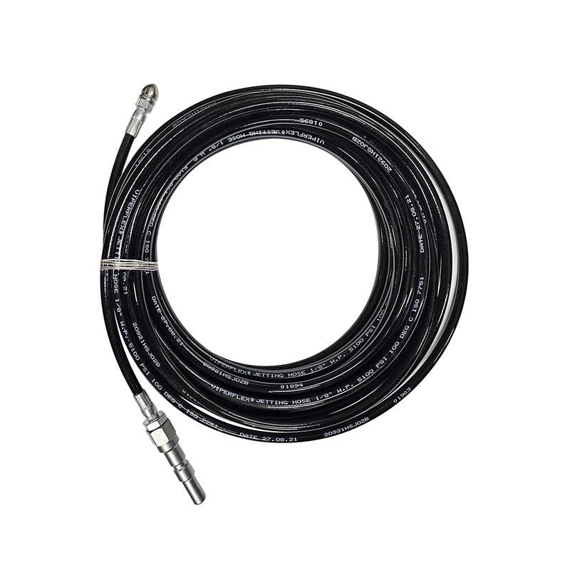 JETWAVE Viperflex Water Jetting Hose 15M 1/8 - GO Industrial - HOP2VFX15 - ASSY