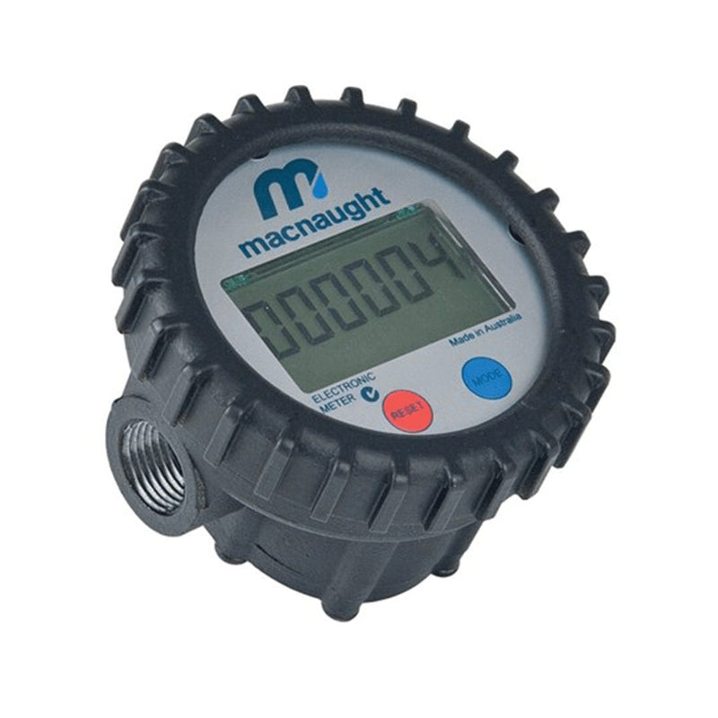 MACNAUGHT Electronic Oil Meter 1/2" - GO Industrial - IM012E - 01