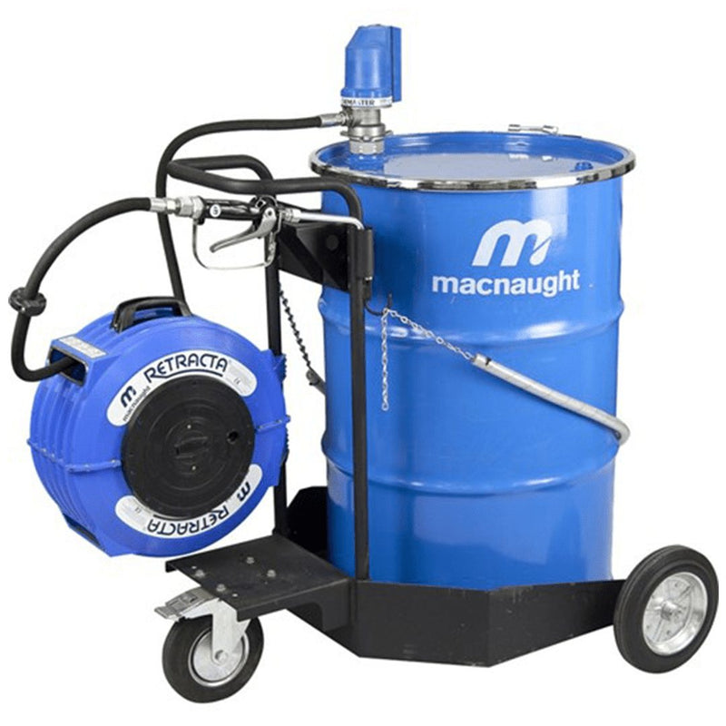 MACNAUGHT 3:1 Trolley Based Oil Dispensing Pump Kit Gun not Included - GO Industrial - OS50B - 01