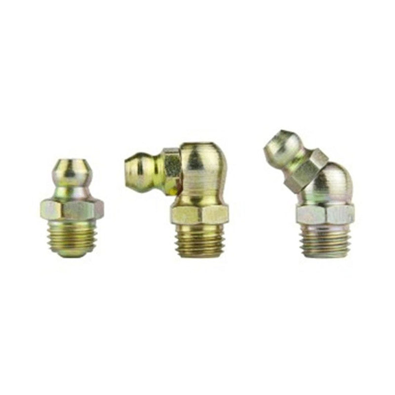 MACNAUGHT Metric Grease Nipple 90ş (M8 x 1 Tapered) 5 - Pack - GO Industrial - L - N081M - 90