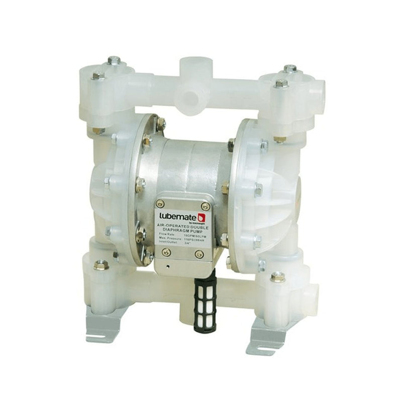 MACNAUGHT Lubemate Air Operated Diaphragm Pump 1/2" - GO Industrial - L - DDP13