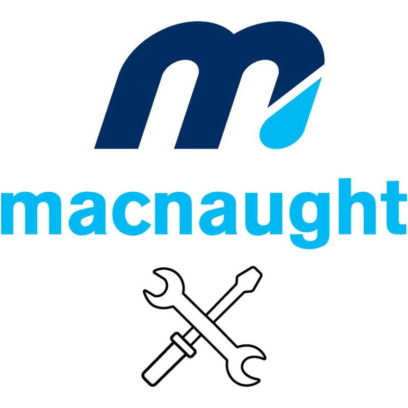 MACNAUGHT Straight Imperial Grease Nipple 1/4" - 19 BSPT 10 - Pack - GO Industrial - L - N1428U - 0