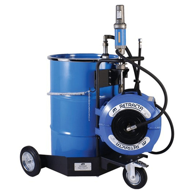 MACNAUGHT Trolley Based 3:1 R - Series Oil Dispensing Pump Kit - GO Industrial - OS100B - 01