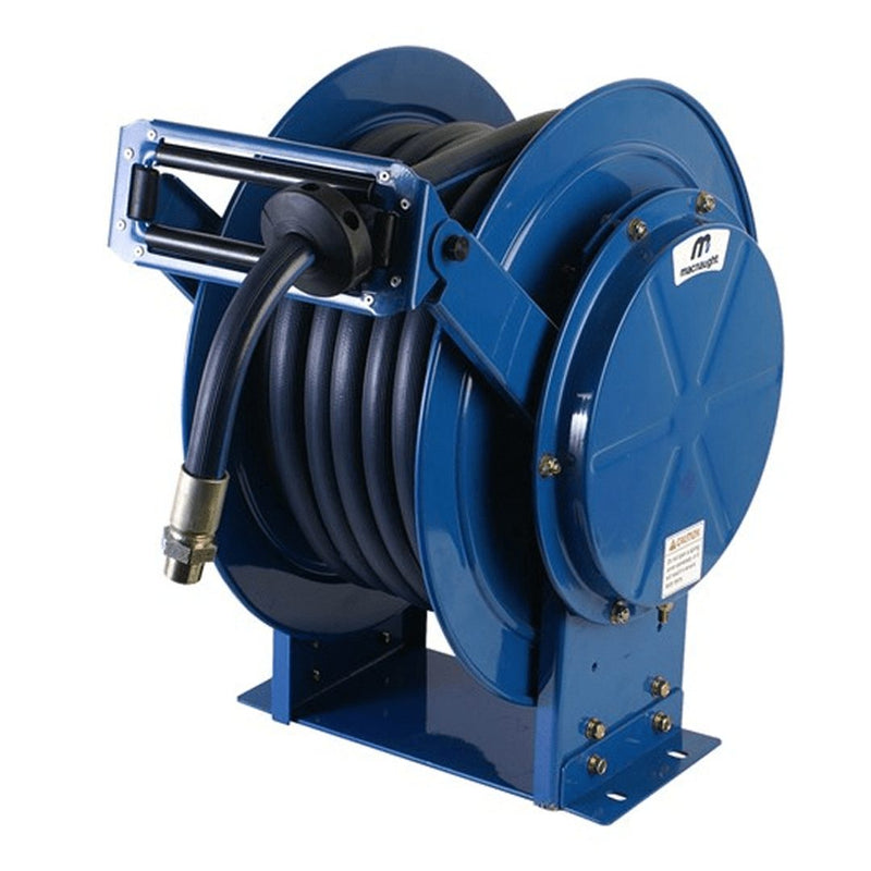 MACNAUGHT Twin Pedestal Grease Reel 9mm x 15m - GO Industrial - MGTP0915 - 01